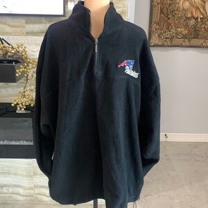 Outerware New England Patriots Pull Over Quarter Zip Fleece. Size 2XL (B5)‎